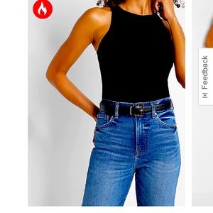 🌷NWT EXPRESS body contour high neck bodysuit